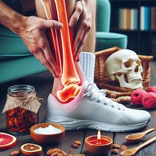 Achilles-tendonitis. Medical Herb Lab