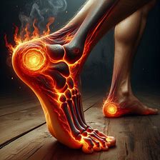 Heel spur pain. Medical Herb Lab