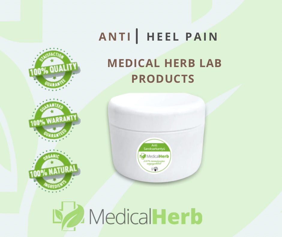 Plantar fasciitis treatment: cream, heel pain treatment: cream, Heel spur pain: cream, calcaneal spur treatment: cream. Medical Herb Lab